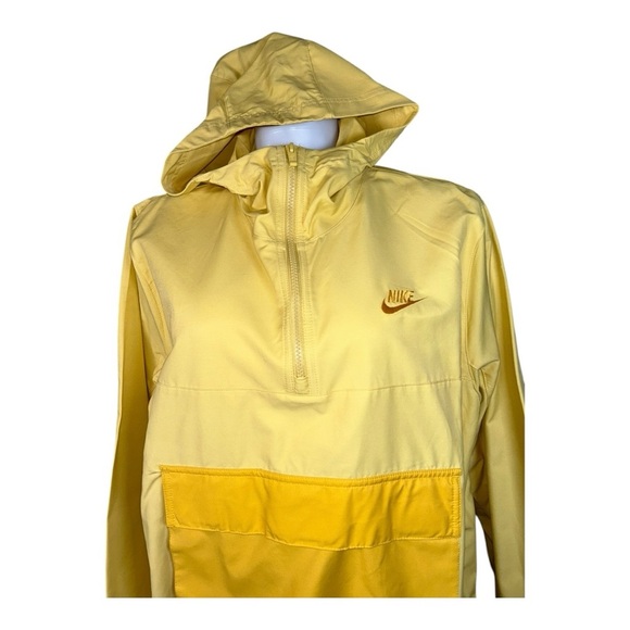 Nike Mens Sportswear Anorak Jacket - Saturn Gold (shorts are not included) Sz M - Picture 7 of 16